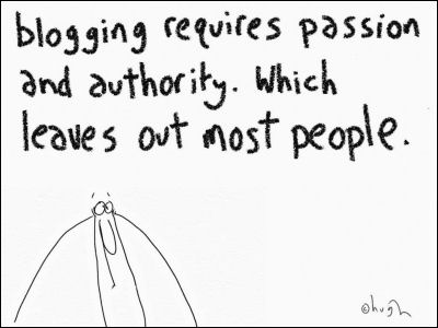 blogging requires passion and authority